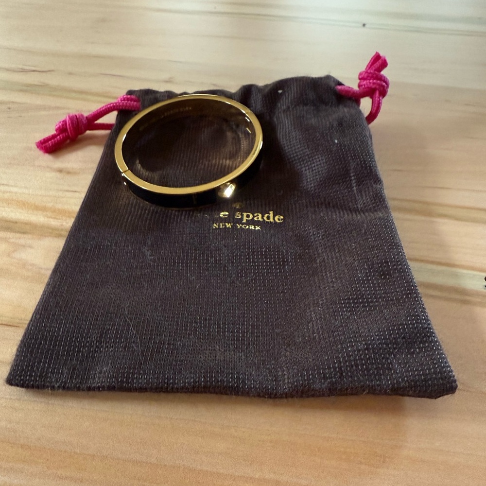 kate spade Black and Gold Bangle Bracelet - Picture 3 of 3
